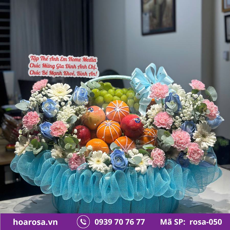 Giỏ Trái Cây Bích Thủy #050 – trái cây nhập khẩu