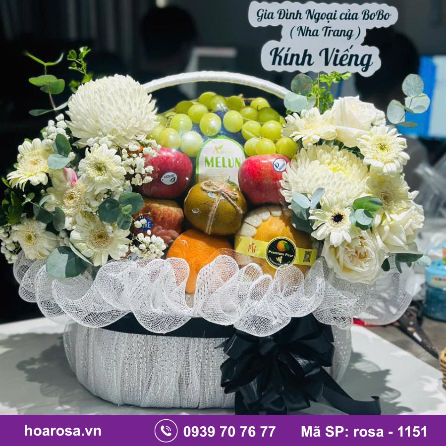 Giỏ Trái Cây Bích Thủy #1151 – trái cây nhập khẩu