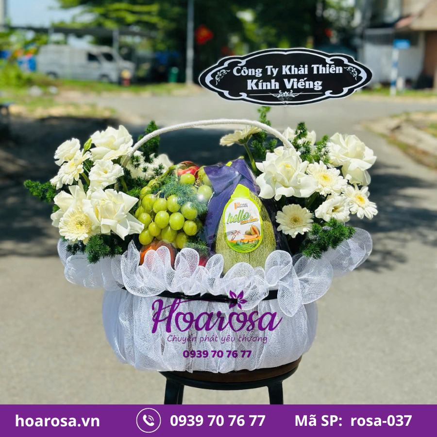 Cửa hàng giỏ trái cây Bích Thủy Fruit Quận 2 TPHCM